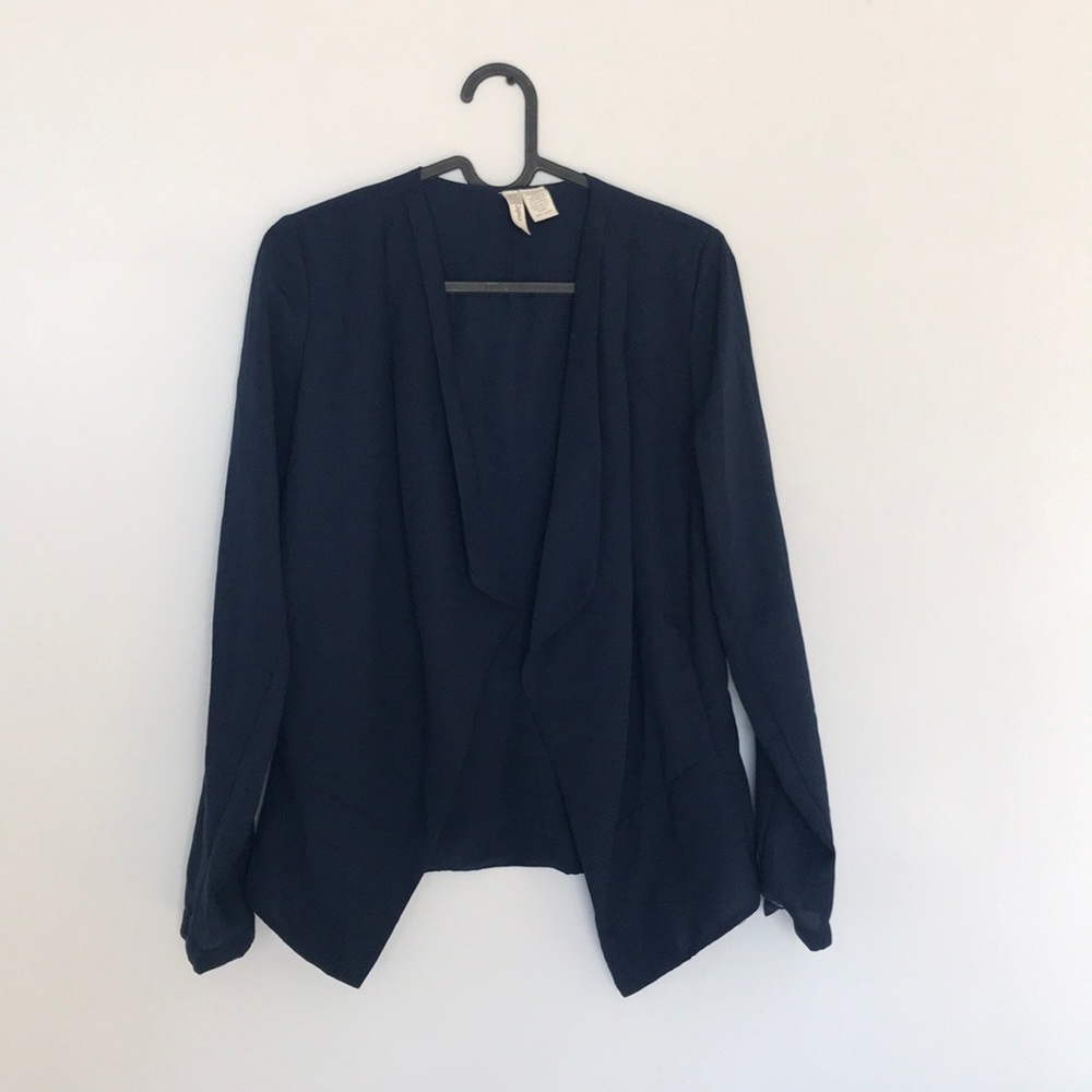 Navy lightweight blazer